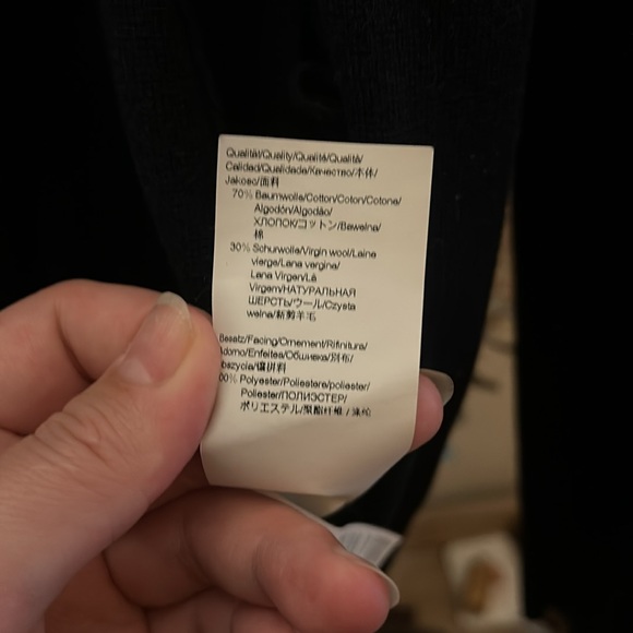 Hugo Boss Sweater Zip-up Size Medium - Picture 7 of 7